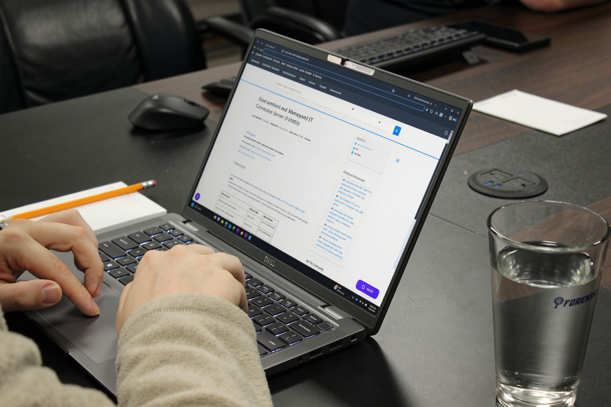 Laptop IT Learning